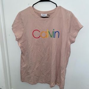 Females Calvin Klein Size L T-Shirt